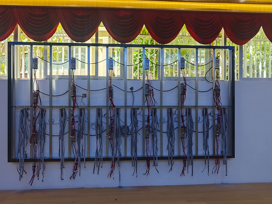 室内活动室 LED 显示屏安装