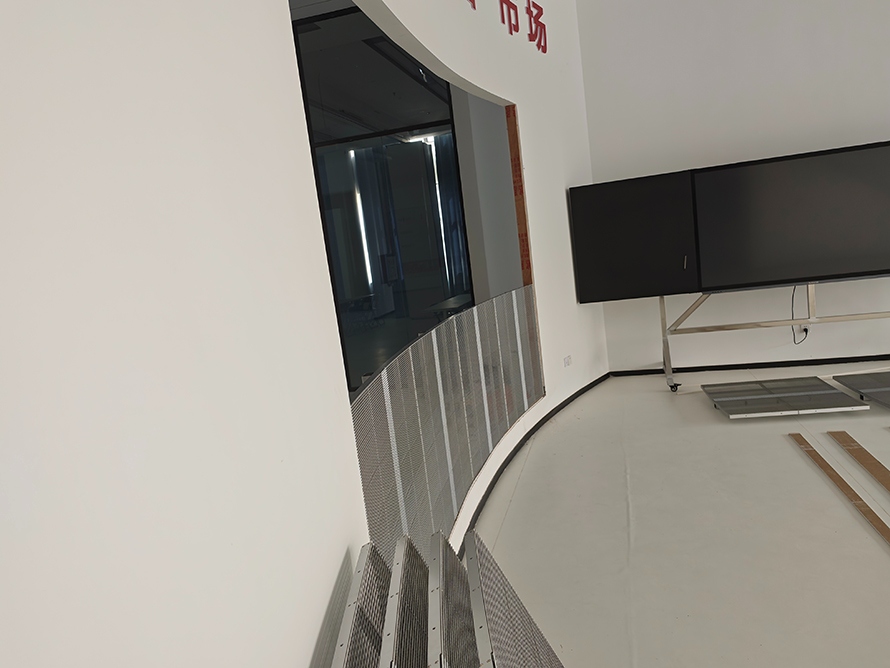 室内弧形高清显示屏